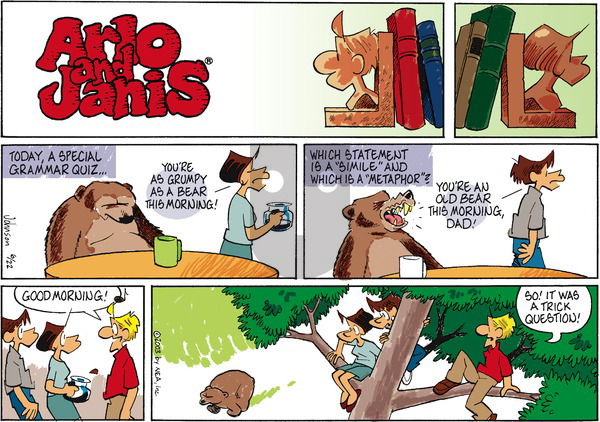 Arlo and Janis on Sunday June 22, 2003 Comic Strip