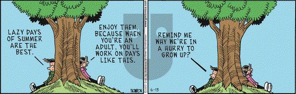 Grand Avenue on Saturday June 13, 2020 Comic Strip