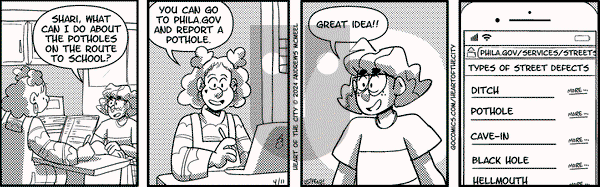 Heart of the City on Thursday April 11, 2024 Comic Strip