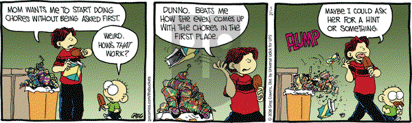 The Buckets on Monday May 16, 2016 Comic Strip