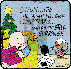 Ziggy on Tuesday December 24, 2019 Comic Strip