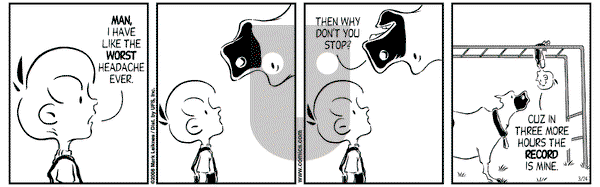 Cow and Boy Classics on Friday March 24, 2006 Comic Strip