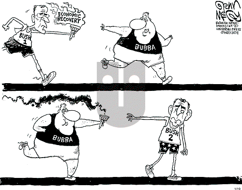 Glenn McCoy on Friday January 19, 2001 Comic Strip