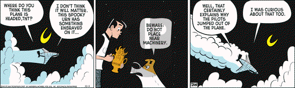 Rip Haywire on Friday November 1, 2019 Comic Strip