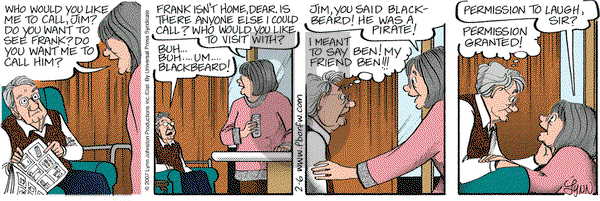 For Better or For Worse on Tuesday February 6, 2007 Comic Strip