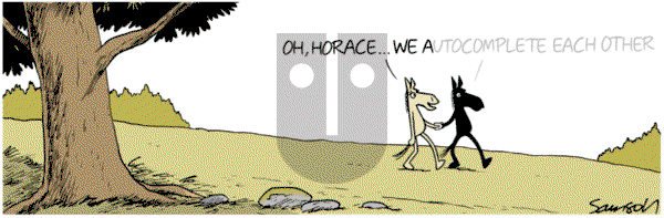 Dark Side of the Horse - Thursday February 21, 2013 Comic Strip