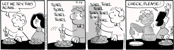 Drabble on Wednesday September 24, 2003 Comic Strip