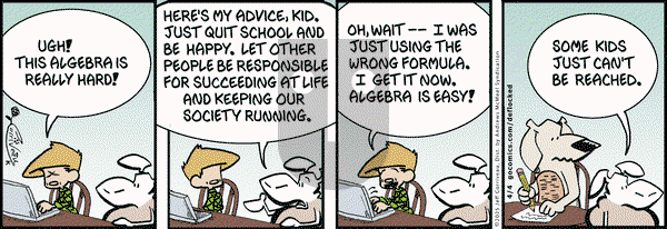 DeFlocked on Friday April 4, 2025 Comic Strip