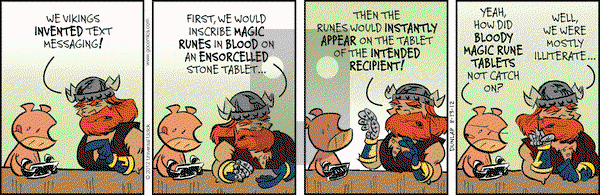 Ink Pen on Monday August 13, 2012 Comic Strip