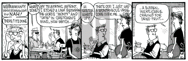Monty on Saturday November 17, 2007 Comic Strip