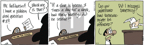 The Knight Life on Tuesday March 13, 2012 Comic Strip