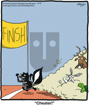 In the Bleachers on Tuesday June 16, 2020 Comic Strip
