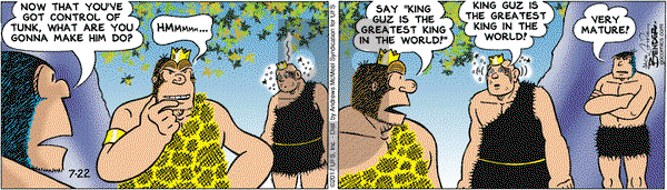 Alley Oop on Saturday July 22, 2017 Comic Strip