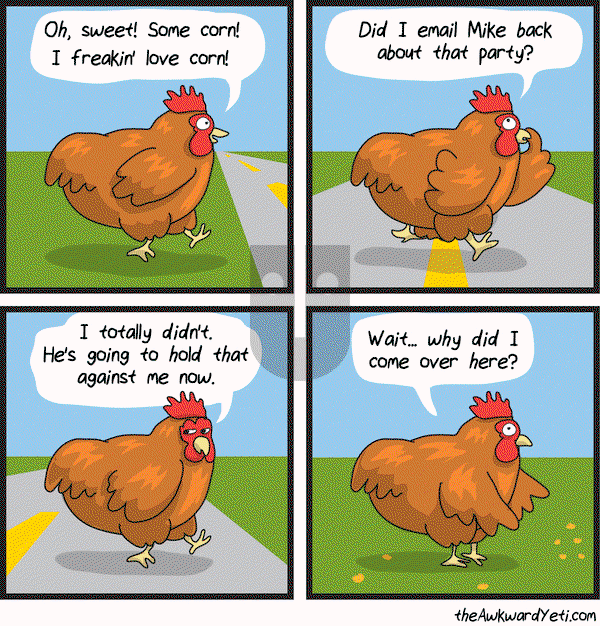 The Awkward Yeti on Saturday November 1, 2014 Comic Strip