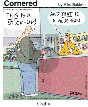 Cornered on Saturday May 19, 2018 Comic Strip