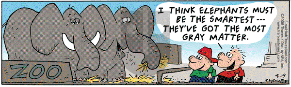 Frank and Ernest on Thursday April 14, 2005 Comic Strip