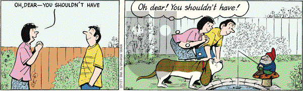 Fred Basset on Saturday July 21, 2012 Comic Strip