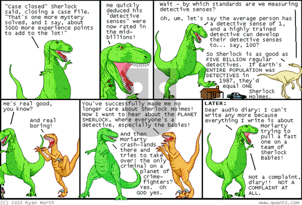 Dinosaur Comics - Friday November 25, 2022 Comic Strip