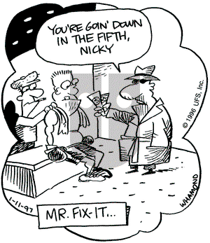 Reality Check on Saturday January 11, 1997 Comic Strip