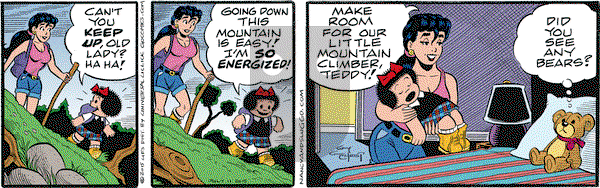 Nancy on Saturday July 11, 2015 Comic Strip