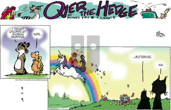 Over the Hedge on Sunday September 9, 2018 Comic Strip