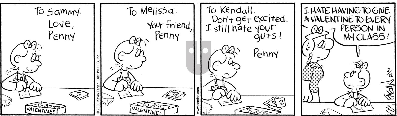 Drabble - Tuesday February 12, 2008 Comic Strip