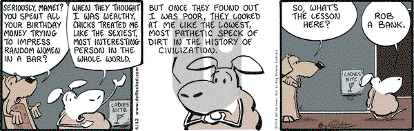 DeFlocked on Saturday April 12, 2014 Comic Strip