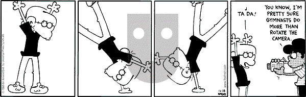 FoxTrot - Tuesday December 28, 1999 Comic Strip