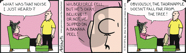 The Born Loser on Monday August 3, 2015 Comic Strip