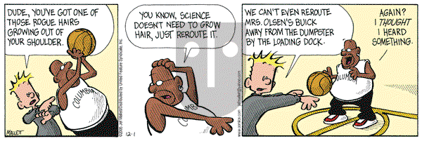 Frazz on Thursday December 1, 2005 Comic Strip