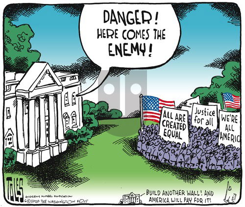 Tom Toles on Sunday June 7, 2020 Comic Strip