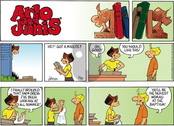Arlo and Janis on Sunday July 30, 2017 Comic Strip