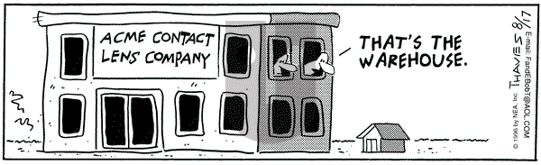 Frank and Ernest on Saturday August 17, 1996 Comic Strip