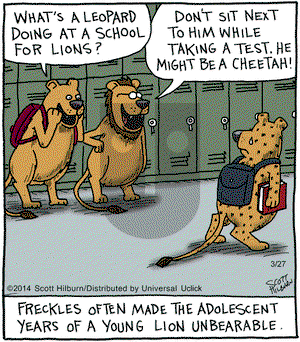 The Argyle Sweater on Thursday March 27, 2014 Comic Strip