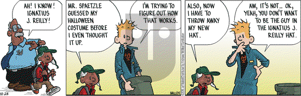 Frazz on Monday October 28, 2019 Comic Strip