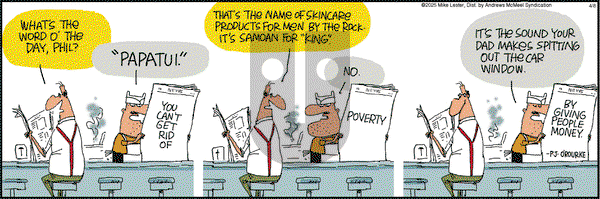 Mike du Jour on Tuesday April 8, 2025 Comic Strip