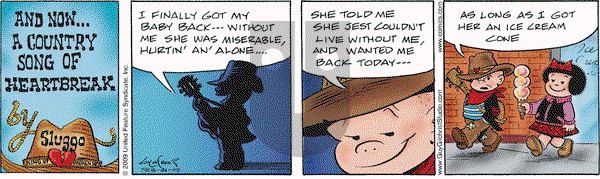 Nancy on Saturday February 21, 2009 Comic Strip