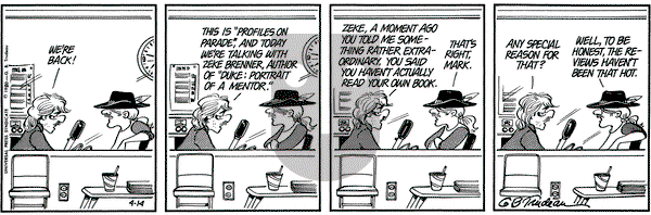 Doonesbury on Monday April 14, 1980 Comic Strip