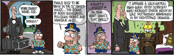 Monty on Saturday August 14, 2021 Comic Strip