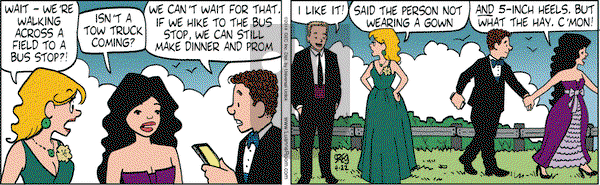 Luann on Tuesday April 22, 2014 Comic Strip