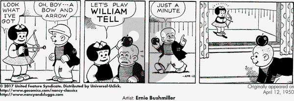 Nancy Classics on Wednesday April 12, 2017 Comic Strip