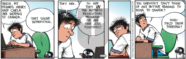 Get Fuzzy on Monday August 19, 2013 Comic Strip