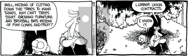 The Buckets on Friday August 10, 2007 Comic Strip