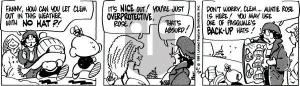 Rose is Rose on Wednesday February 20, 1991 Comic Strip