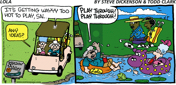 Lola on Sunday August 18, 2002 Comic Strip