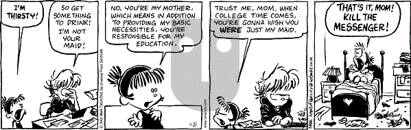 Heart of the City - Friday January 21, 2000 Comic Strip