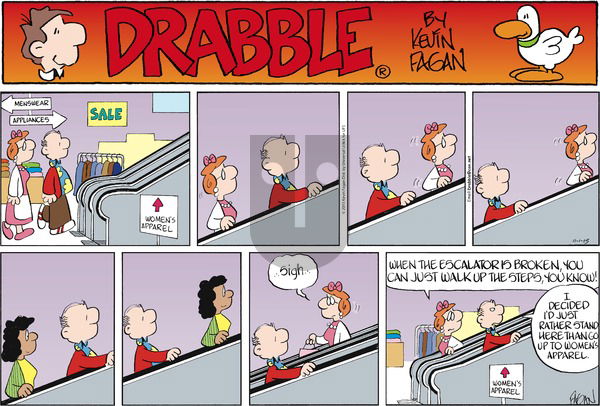 Drabble on Sunday November 1, 2015 Comic Strip