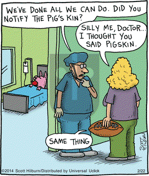 The Argyle Sweater on Saturday February 22, 2014 Comic Strip