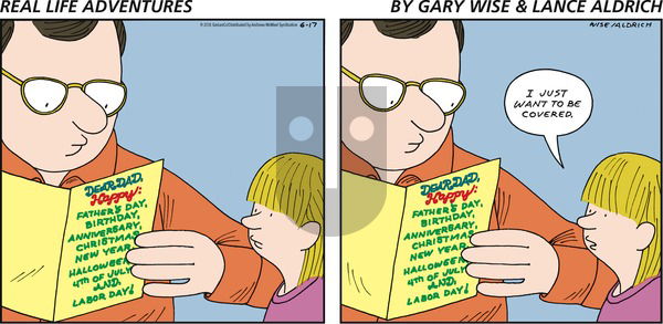 Real Life Adventures on Sunday June 17, 2018 Comic Strip