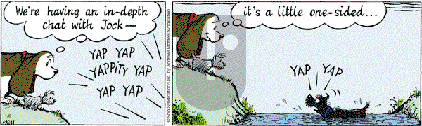 Fred Basset on Saturday January 6, 2018 Comic Strip